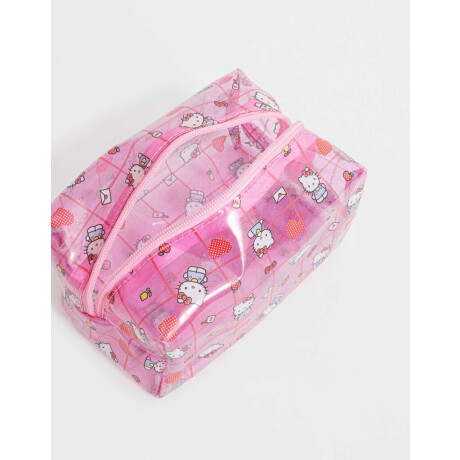 Cartuchera De Pvc ''hello Kitty'' Combinacion Multicolor