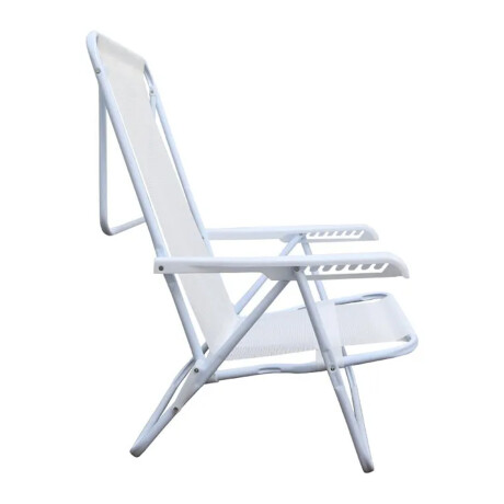 Set Silla 8Pos Acero 100 kg + Mesa Bandeja Plast Divisiones Blanco