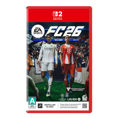 Juego para Nintendo Switch 2 EA SPORTS FC 26 Juego para Nintendo Switch 2 EA SPORTS FC 26