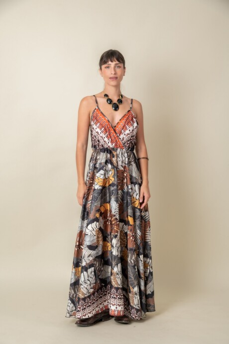 VESTIDO SHEET Negro