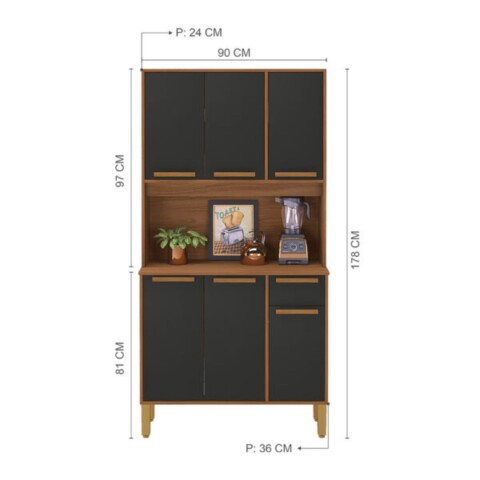 Kit Cocina 6 Puertas 1 Cajon Lagos 6190 Indekes Freijo Kit Cocina 6 Puertas 1 Cajon Lagos 6190 Indekes Freijo