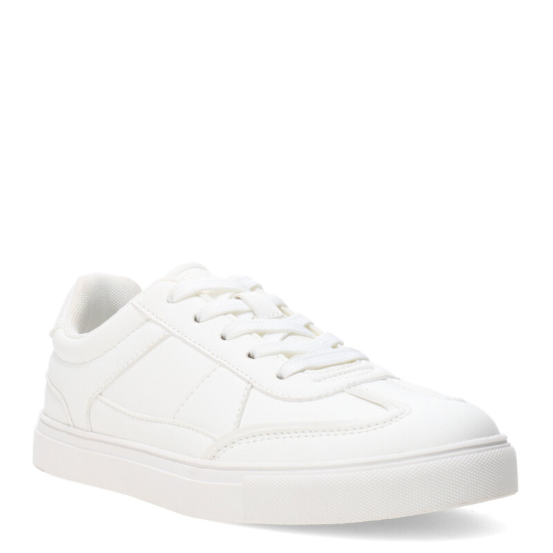 Championes de Mujer Miss Carol KOLTE con suela chata Blanco