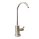 Griferia Auxiliar Monocomando De Mesada Para Filtro Clever Brush Nickel GRIS-BRUSHED NICKEL