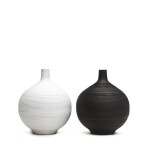 FLORERO CERAMICA D16x17CM BLANCO/NEGRO MATE FLORERO CERAMICA D16x17CM BLANCO/NEGRO MATE