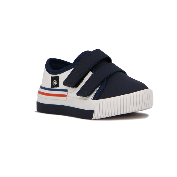 Molekinho Calzado Casual Velcro Blanco-marino