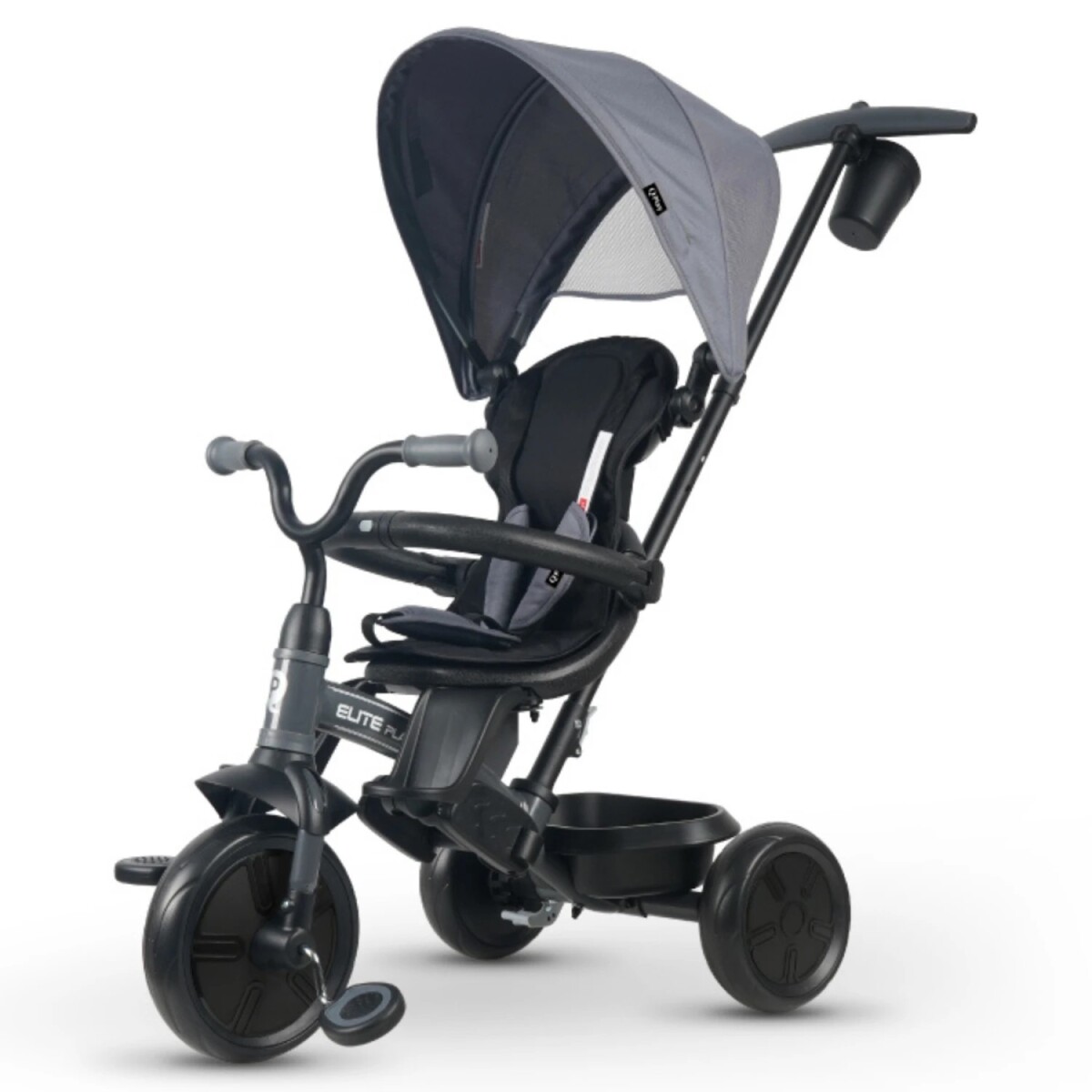Triciclo Qplay Elite Platinum 6 en 1 - GRIS 