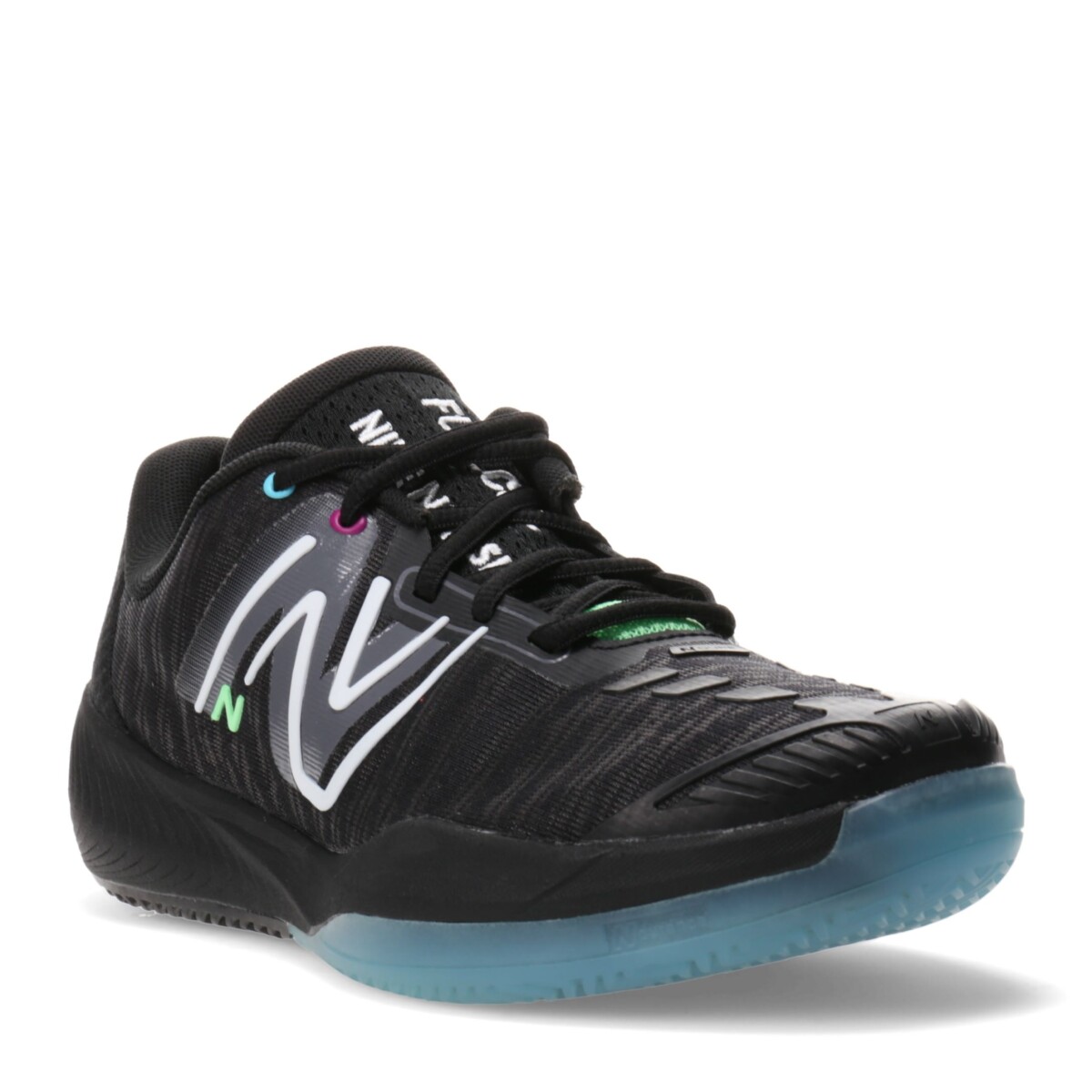 Championes de Mujer New Balance Tenis 996 V5 Clay - Negro - Blanco - Verde 