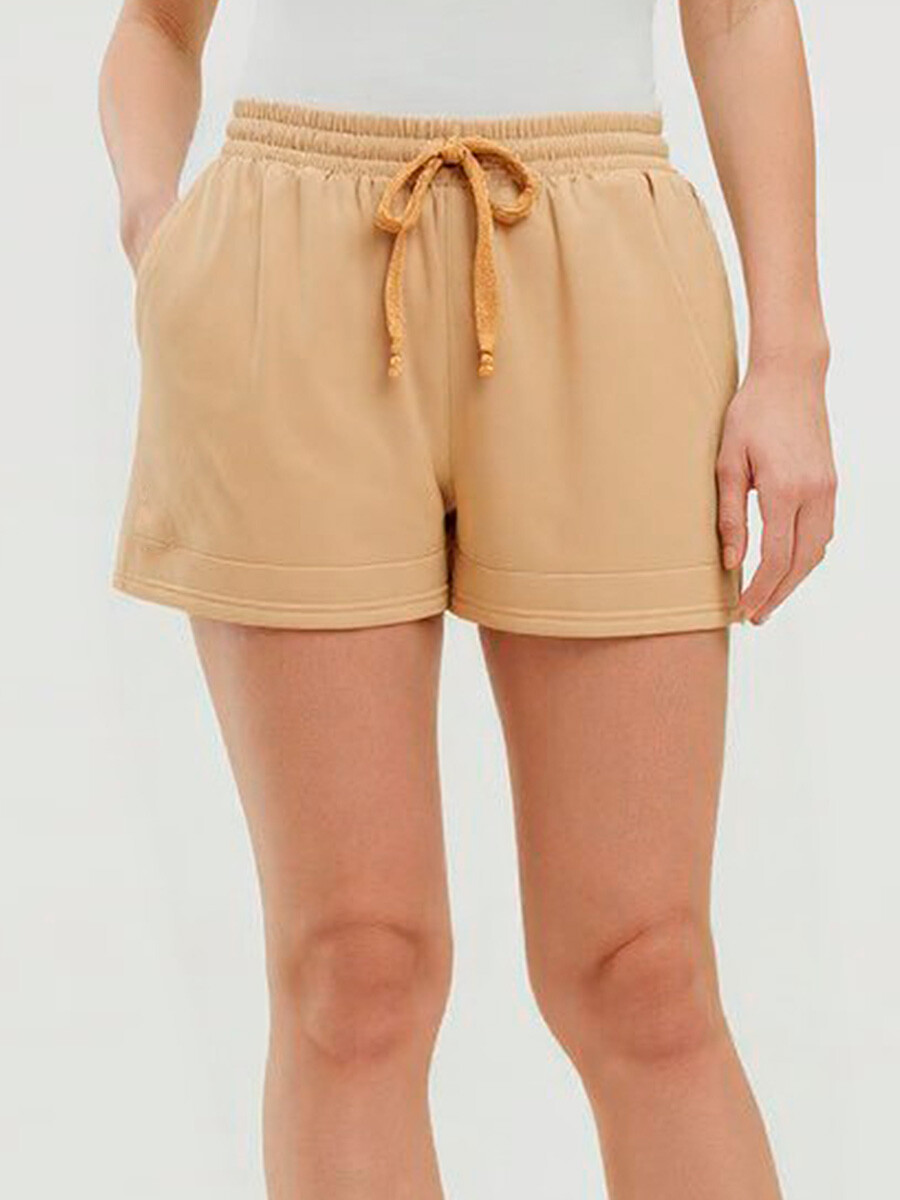 SHORT FELPA TIARA RUSTY - Durazno 