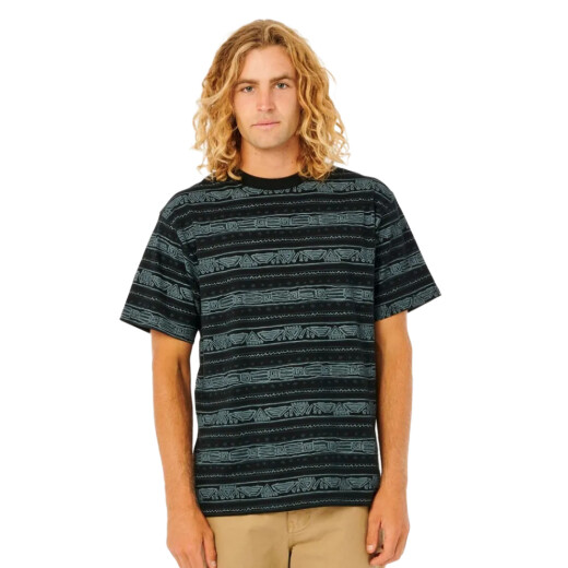 Remera Rip Curl Archive Lost Tracks - Negro Remera Rip Curl Archive Lost Tracks - Negro