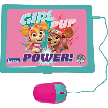 Laptop Disney educativa bilingüe varios diseños Paw Patrol