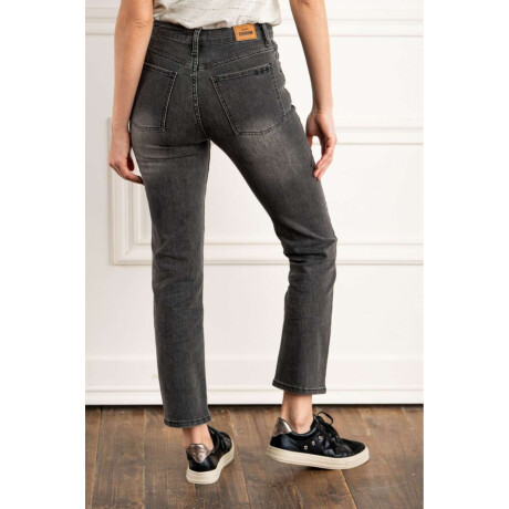 Jean Recto Denim Gris