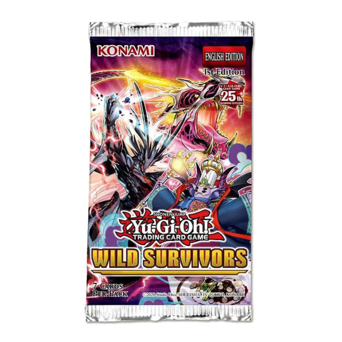 Booster Yu-Gi-Oh! Wild Survivors - [Ingles] 