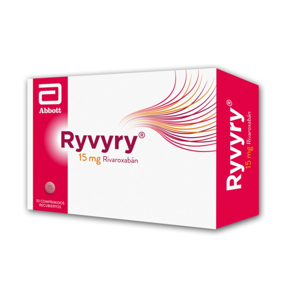 RYVYRY RIVAROXABAN 15 MG. CJ X 30 COMP. única