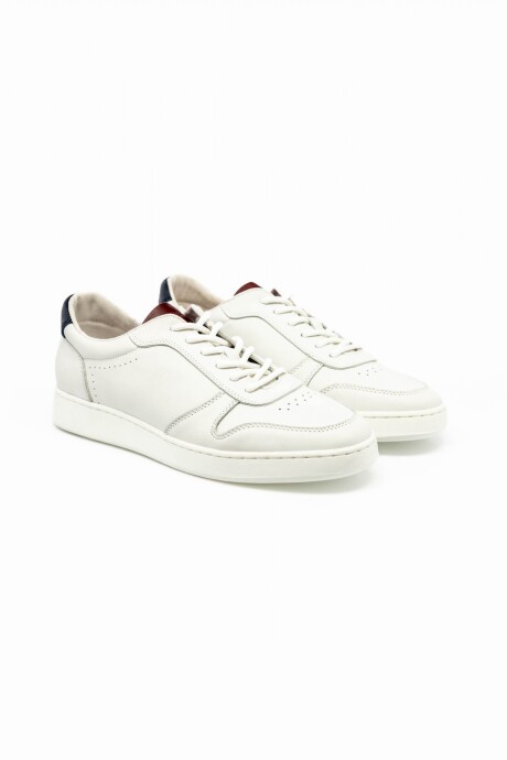 Champion de cuero Blanco