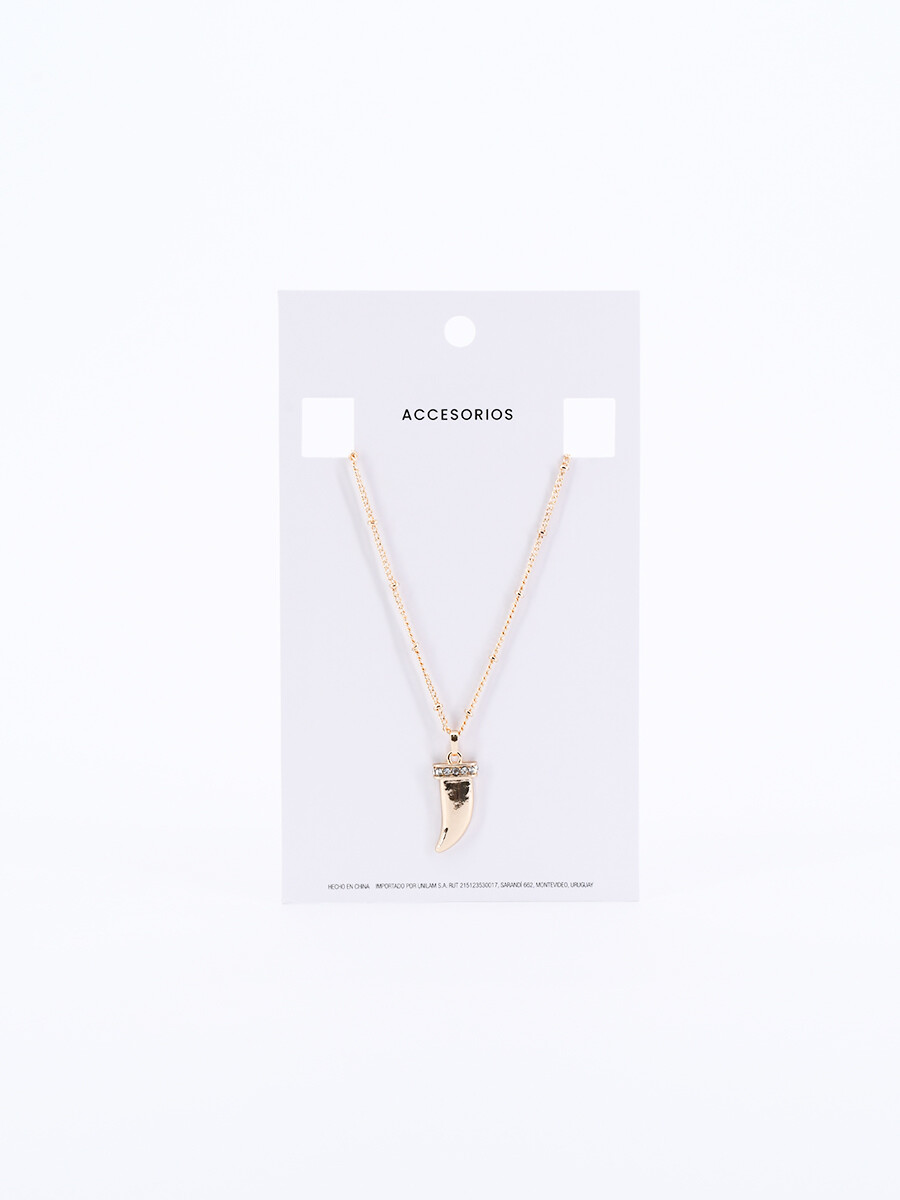 CADENA COLMILLO - DORADO 