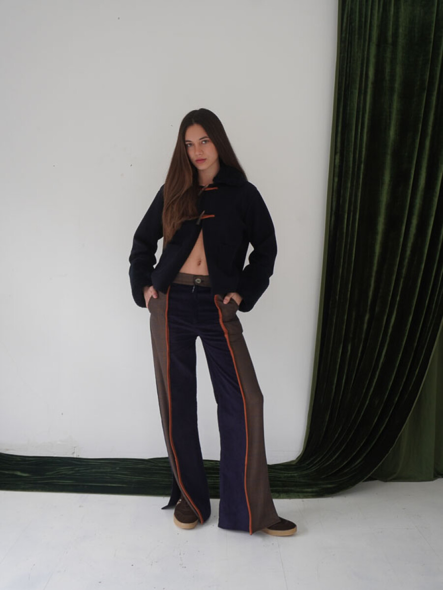 Tweed Pants - Azul / Tweed Habano 