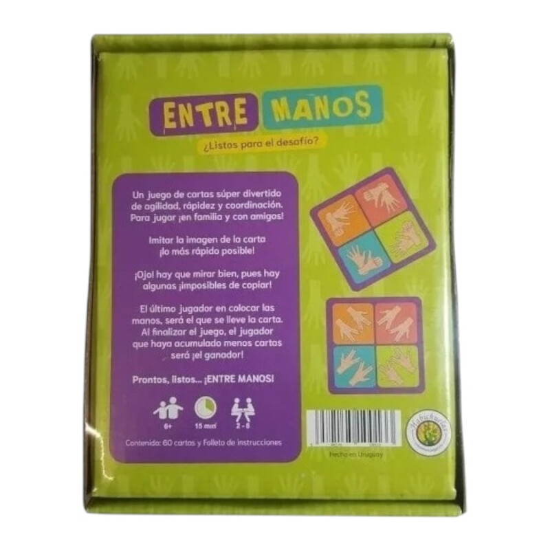 Entre Manos – Juego de Agilidad Habichuelas Entre Manos – Juego de Agilidad Habichuelas