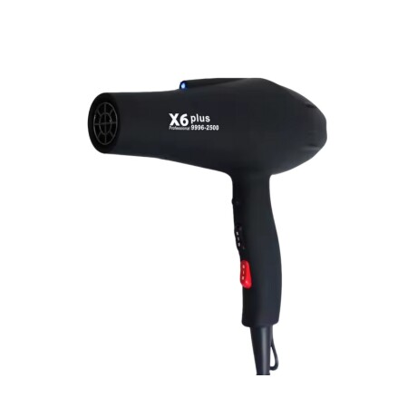 SECADOR DE PELO PROFESIONAL X6 COLOR NEGRO SECADOR DE PELO PROFESIONAL X6 COLOR NEGRO