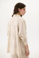 SOBRECAMISA LINO LAIA BEIGE