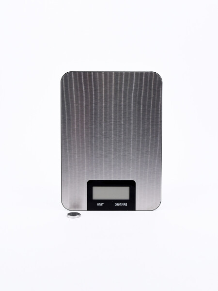 BALANZA DE COCINA DIGITAL 5 KG GRIS