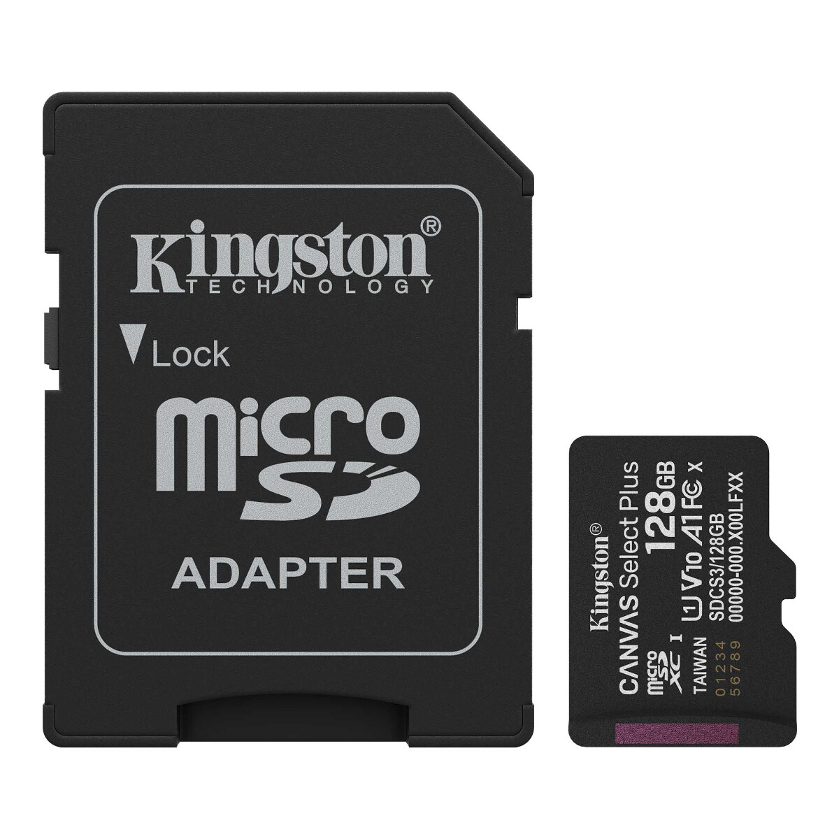 Memoria Kingston Micro SDCS3 128GB Canvas Select Plus 