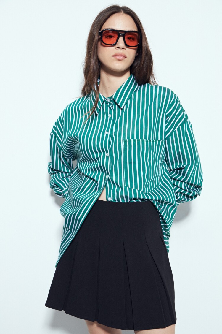 CAMISA CASTILANA Verde Ingles