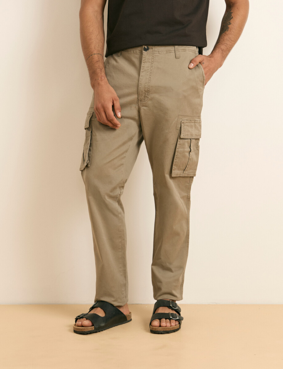 080562 PANTALON HARRY Beige