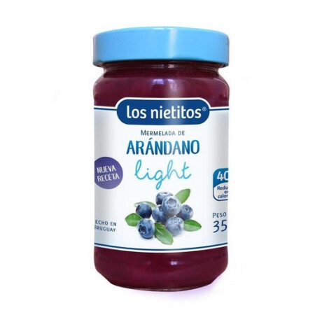 MERMELADA LOS NIETITOS LIGHT 350G ARANDANOS MERMELADA LOS NIETITOS LIGHT 350G ARANDANOS