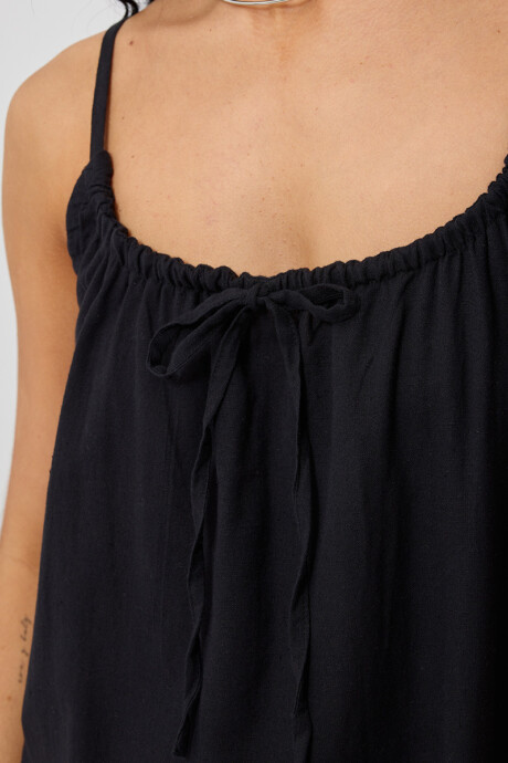 VESTIDO CORTO SOLENE RUSTY Negro