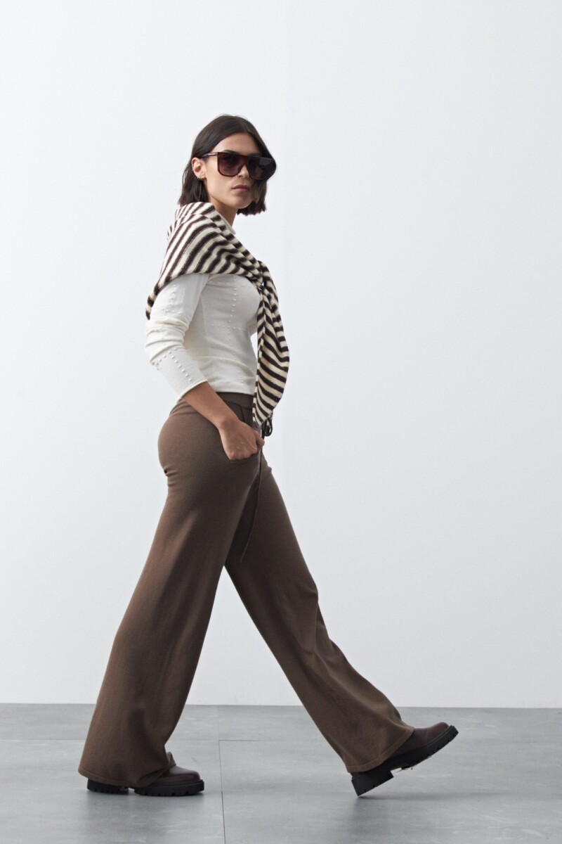 PANTALÓN CIRCI Marrón oscuro