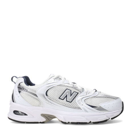 Championes Unisex New Balance 530 Blanco - Plateado - Azul