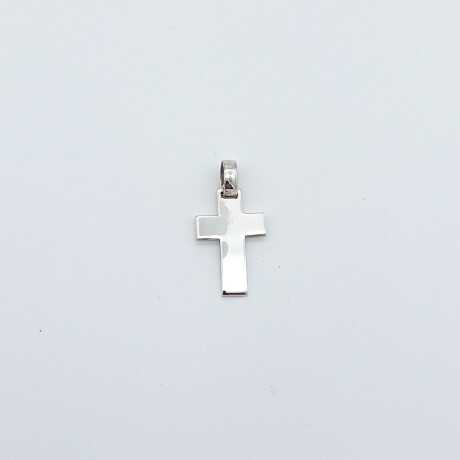Cruz de Plata 925 Chata Largo 2.3 cm x 1.5 cm