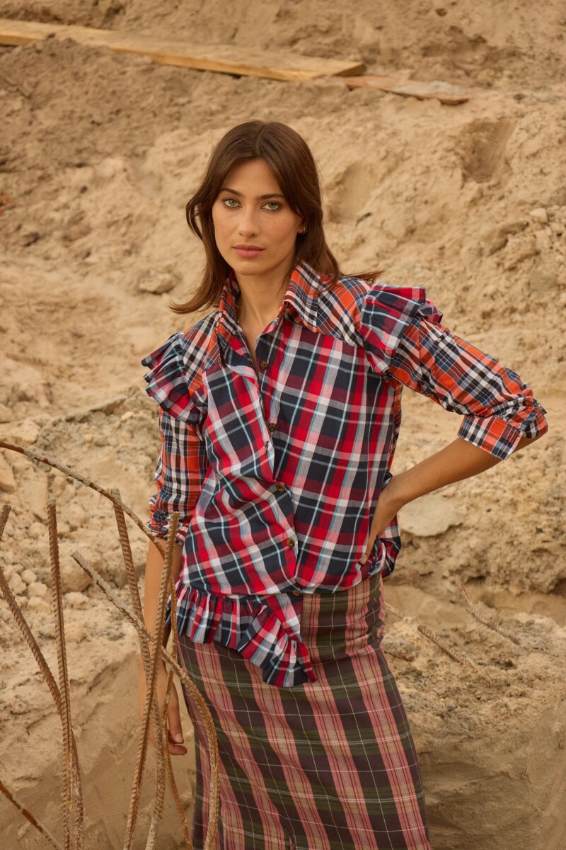 Star Shirt Rojo / Naranja