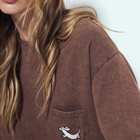 REMERA BETULA Chocolate