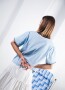 Remera OASIS Celeste