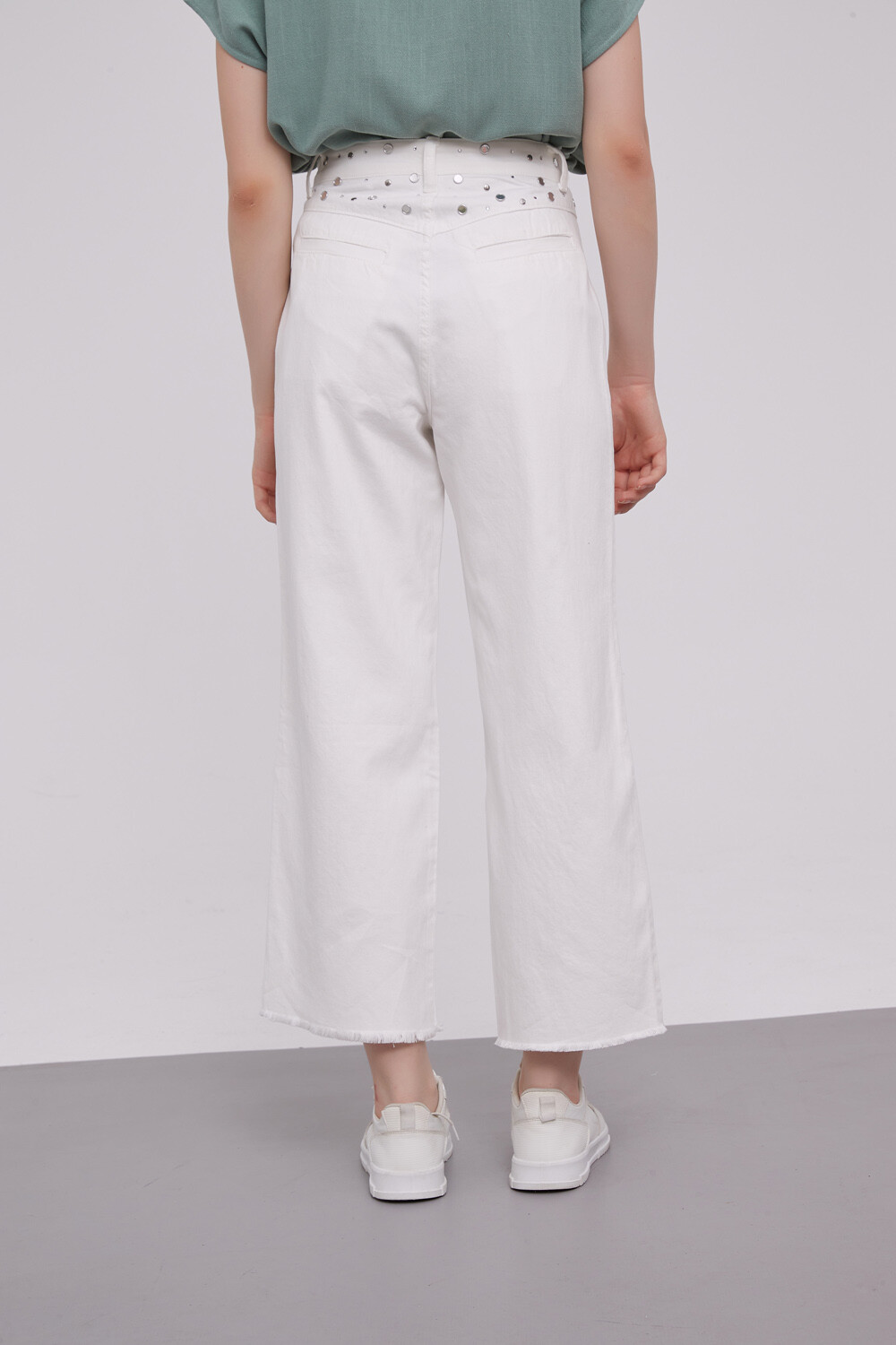 Pantalon Dashiela Marfil / Off White