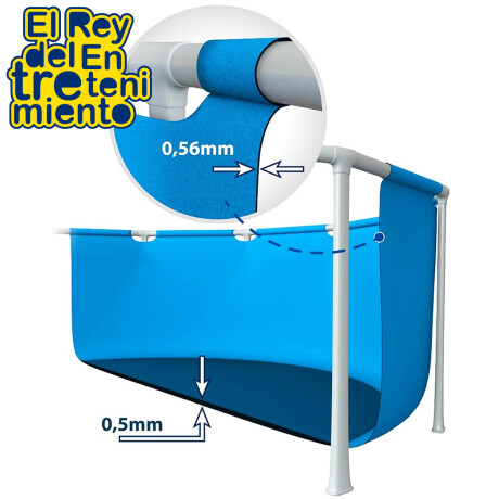 Piscina Intex Estructural 1662 L 220x150x60 - OUTLET Piscina Intex Estructural 1662 L 220x150x60 - OUTLET
