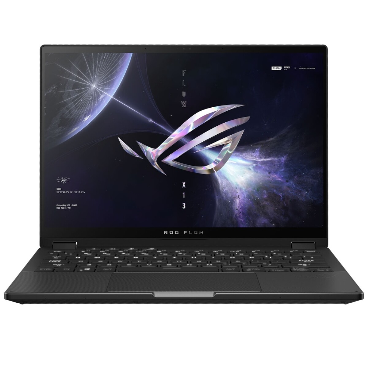 Notebook Convertible Gamer Asus Ryzen 9 5.2GHZ, 16GB, 512GB Ssd, 13.4" Fhd+ Touch, Radeon 780M 