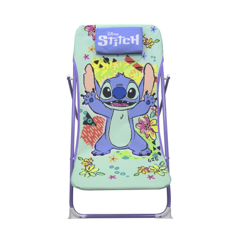 Silla Reposera Stitch 3 Niveles Y Broche Seguridad U