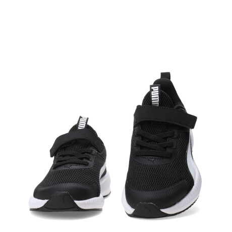 Championes de Niños Puma Flyer 4 Ac+ Ps Negro - Blanco