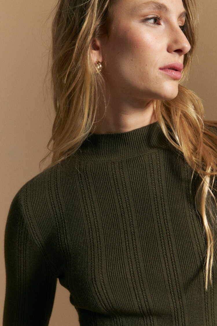 POLERA GALATEA Verde Musgo