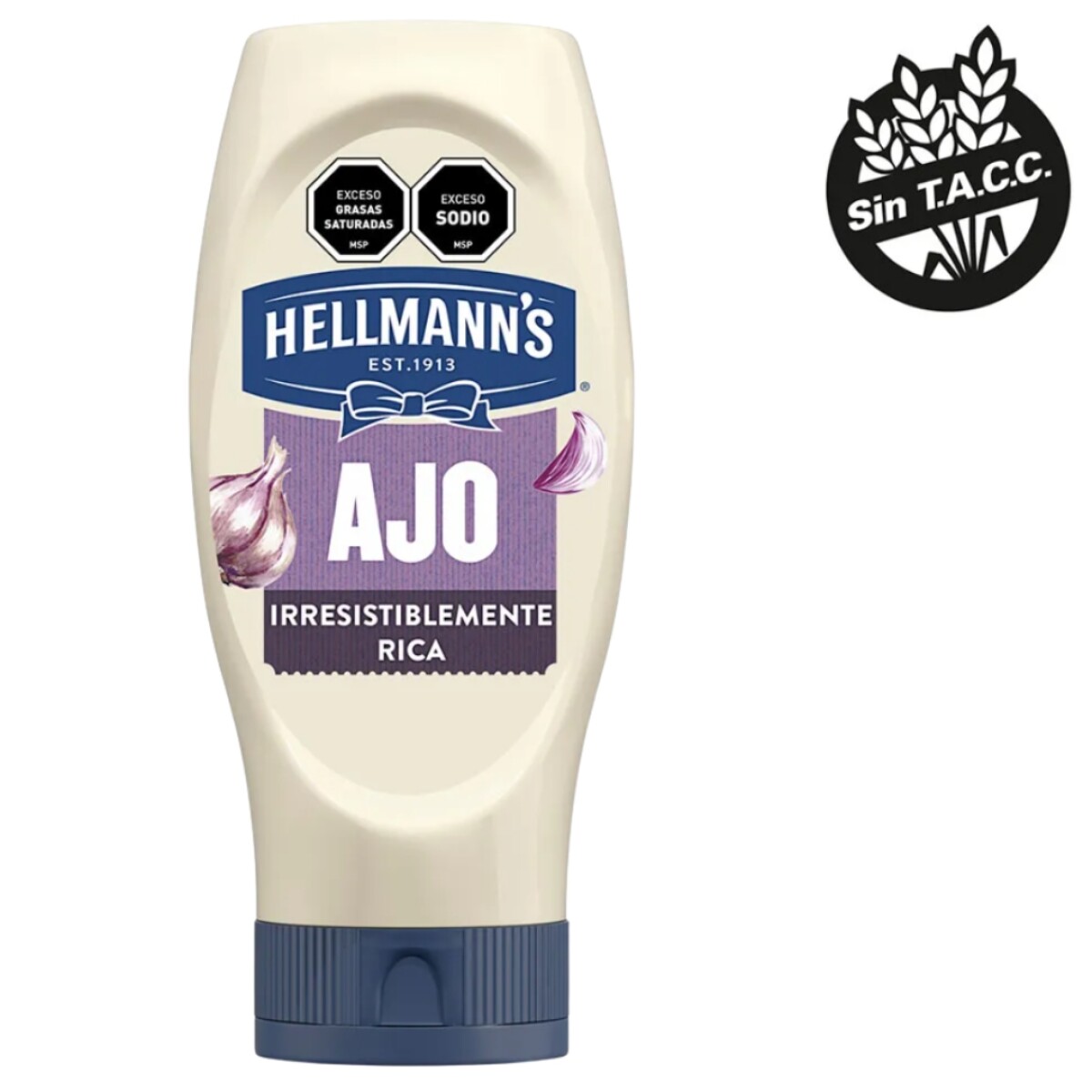 ADEREZO HELLMANNS AJO 340 GRS 