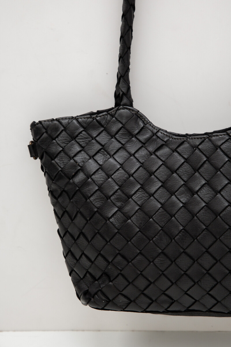 Noble Leather Bag Negro
