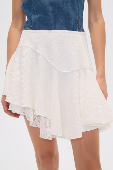 Falda Colema Marfil / Off White