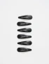 Hebillas Tic Tac Classic Set De Hebillas - Negro
