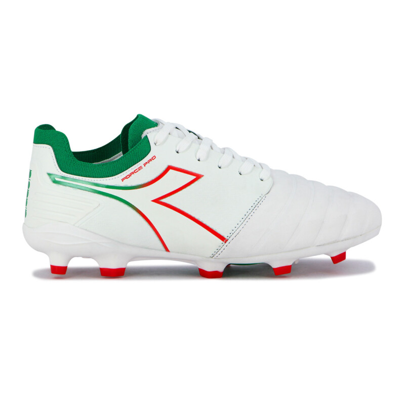 Diadora Futbol Cancha Md Force Pro Men - Blanco/verde Blanco-verde