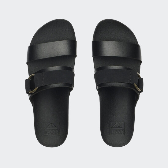Sandalias Reef Cushion Vista Ring Negro