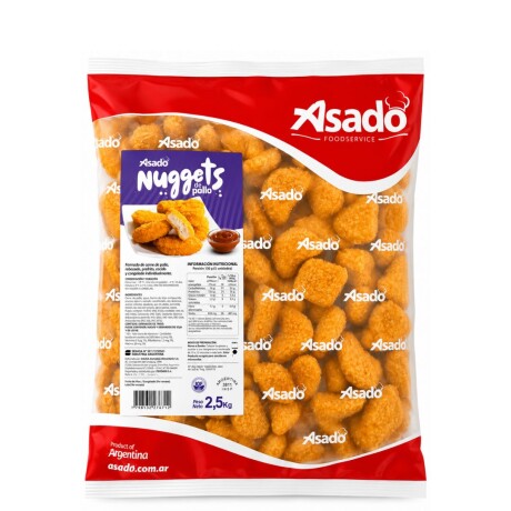 NUGGETS DE POLLO ASADO 2.5KG NUGGETS DE POLLO ASADO 2.5KG