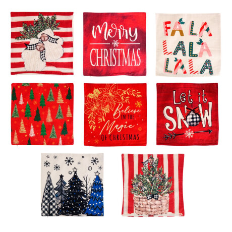 Funda navideña para almohadon Funda navideña para almohadon