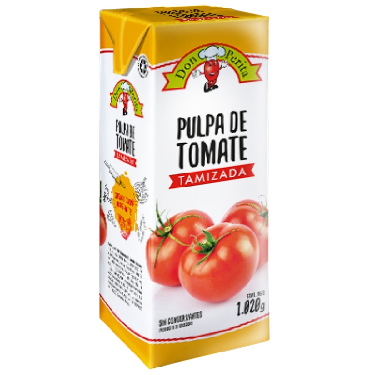Pulpa de Tomate DON PERITA Tamizada 1020grs 